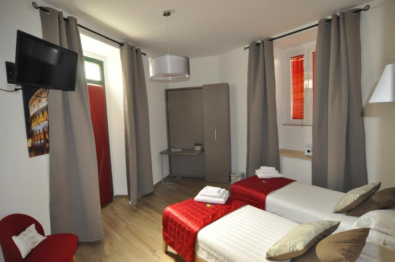 Flatinrome Trastevere Deluxe Rooms - Green Patio Exterior foto