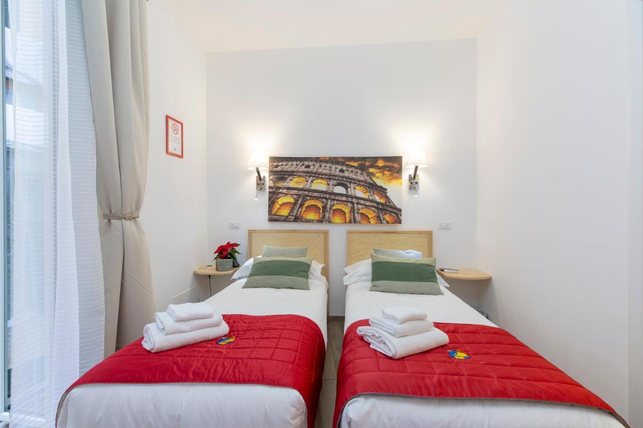 Flatinrome Trastevere Deluxe Rooms - Green Patio Exterior foto