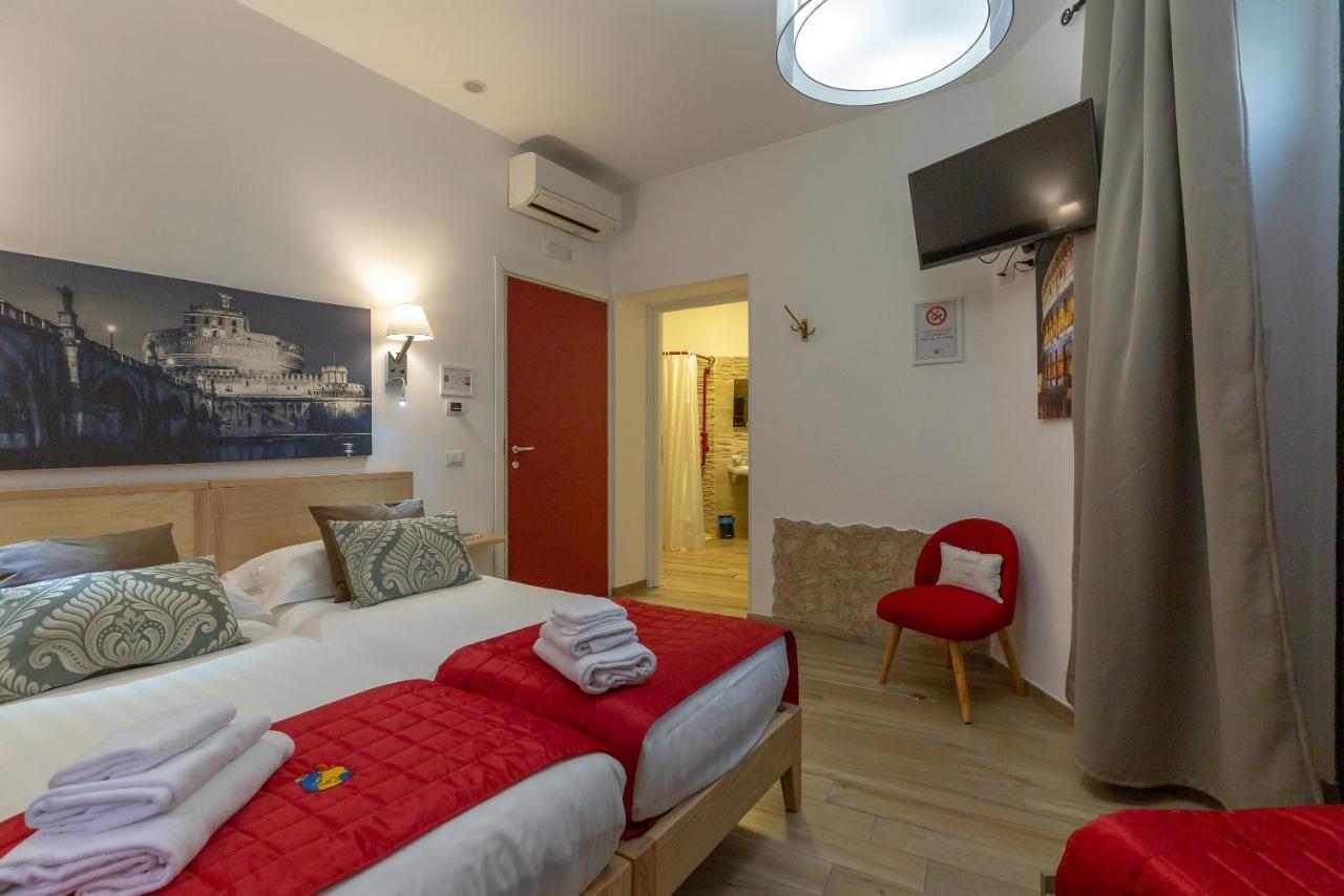 Flatinrome Trastevere Deluxe Rooms - Green Patio Exterior foto