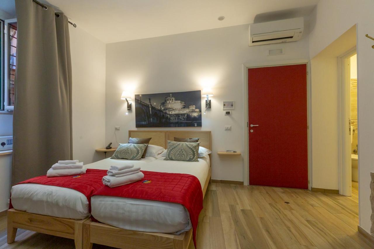 Flatinrome Trastevere Deluxe Rooms - Green Patio Exterior foto
