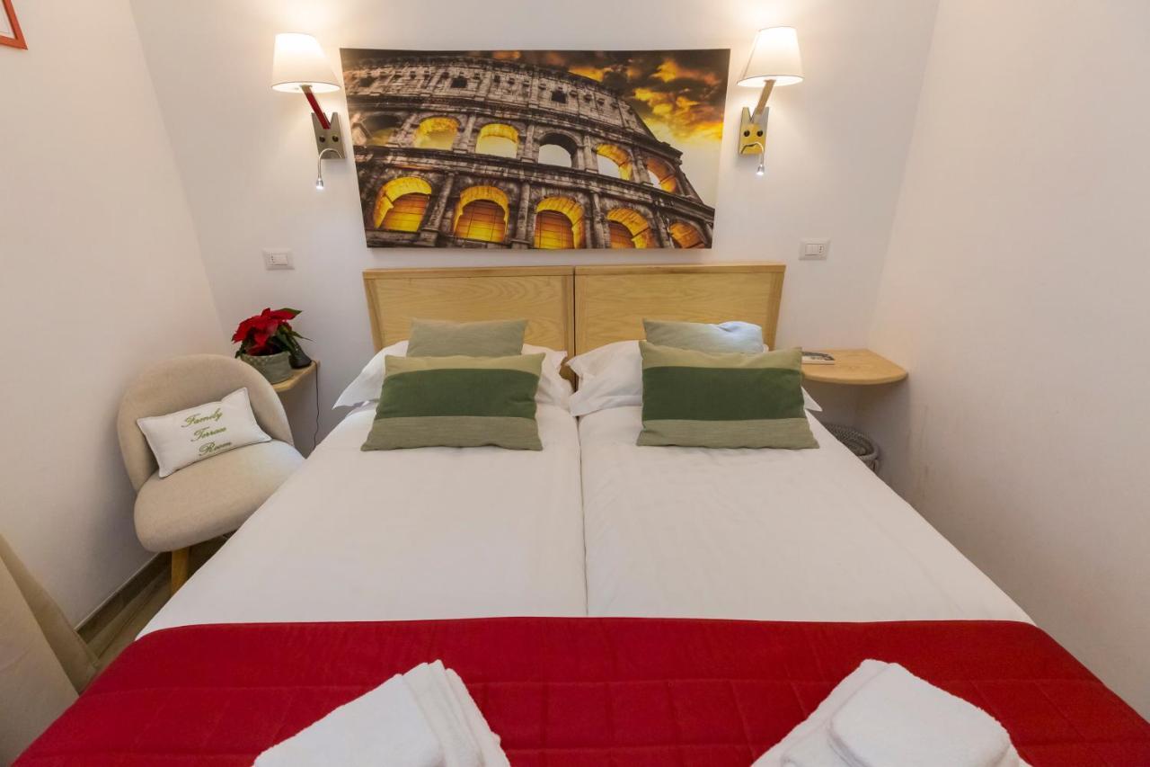 Flatinrome Trastevere Deluxe Rooms - Green Patio Exterior foto